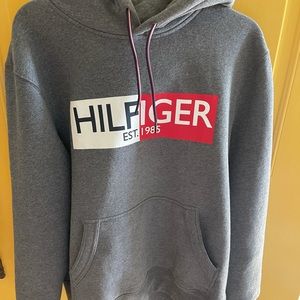 Tommy Hilfiger Gray with Logo Men’s Sweatshirt